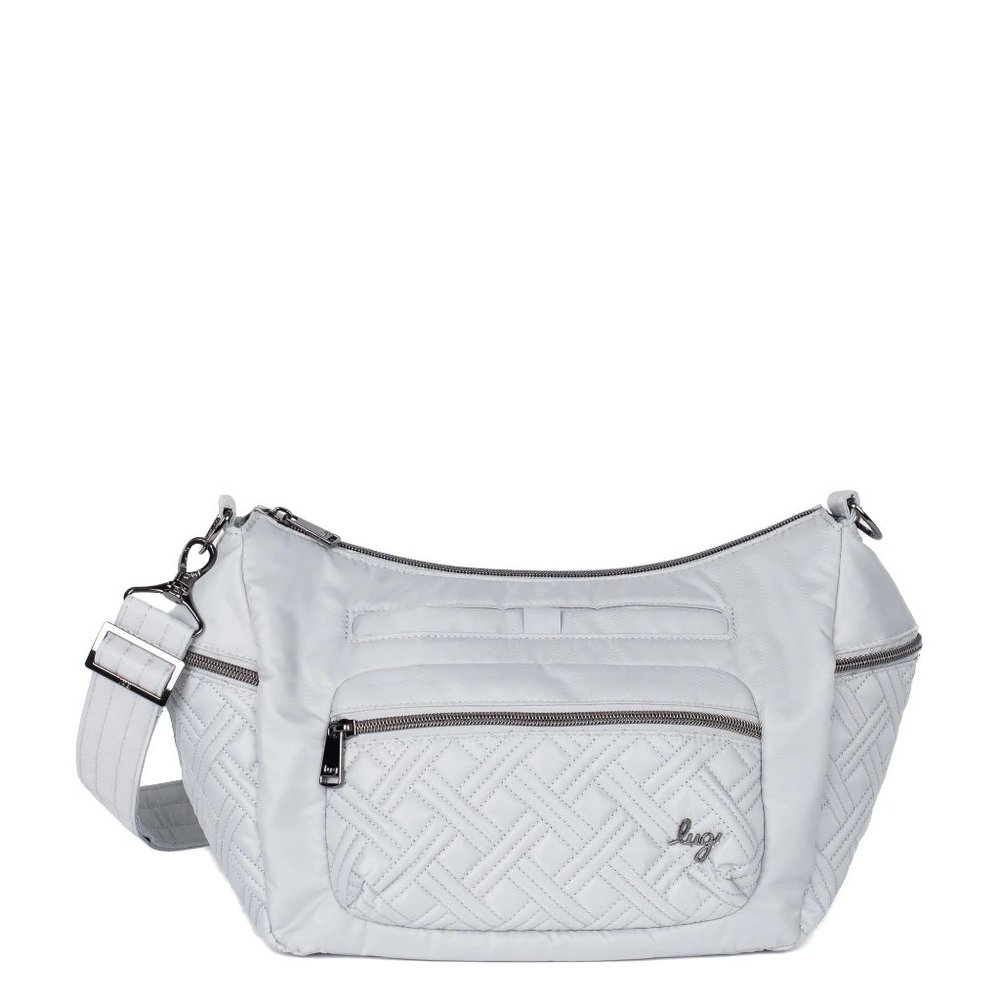 Lug Cha Cha Crossbody Bag - Cloud Grey NWT